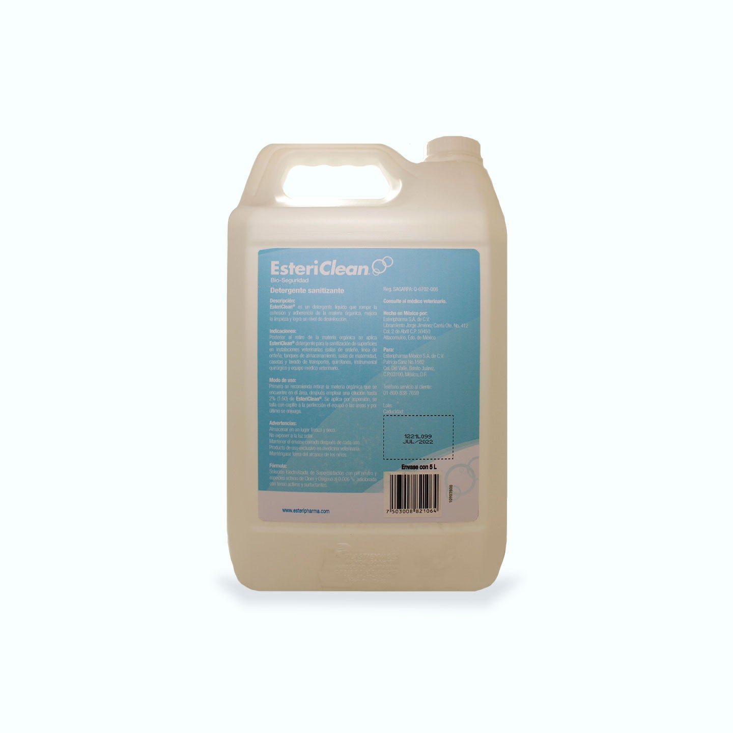 JABÓN LÍQUIDO DESINFECTANTE ESTERICLEAN