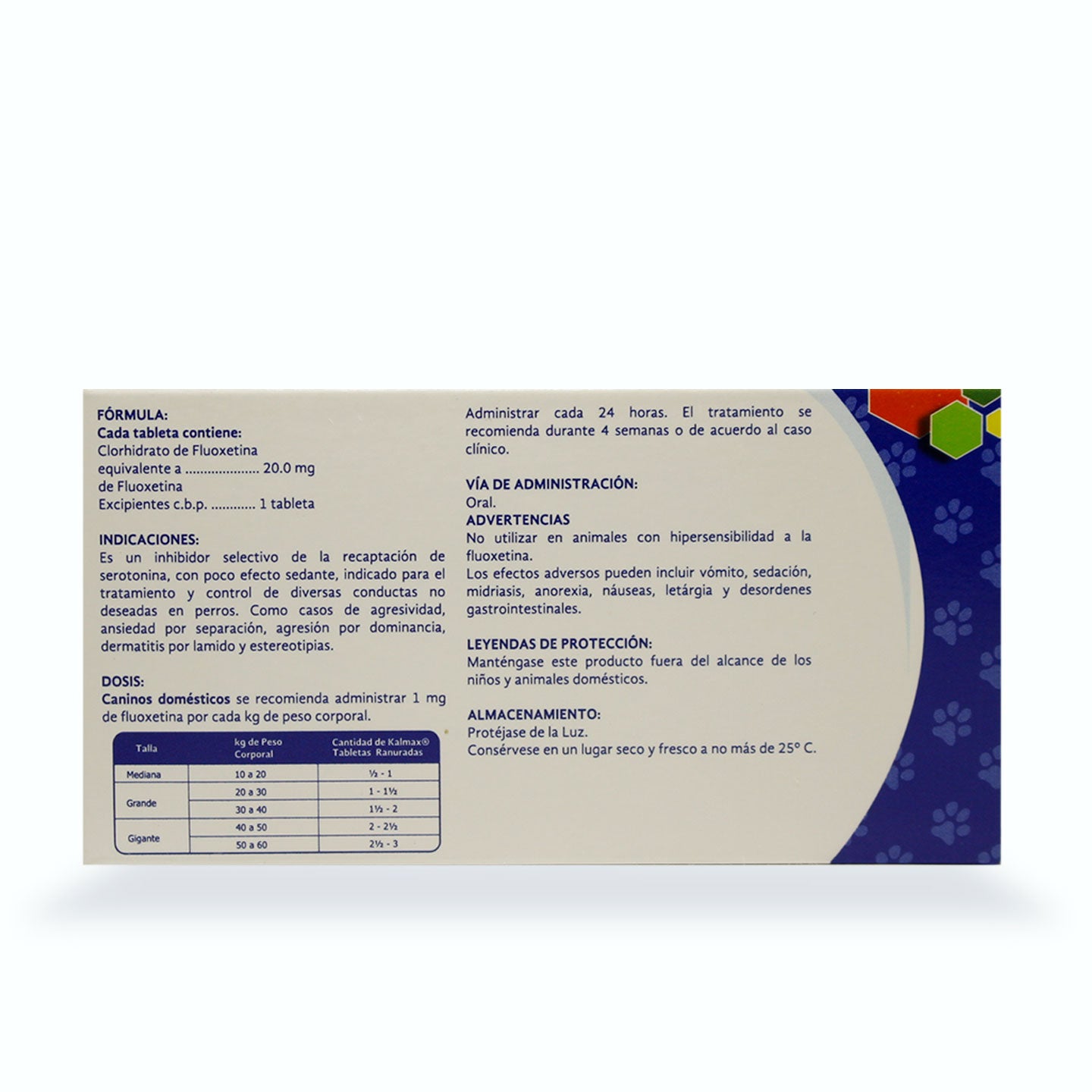 TERAPIA CONDUCTUAL KALMAX CAJA 10 TABLETAS