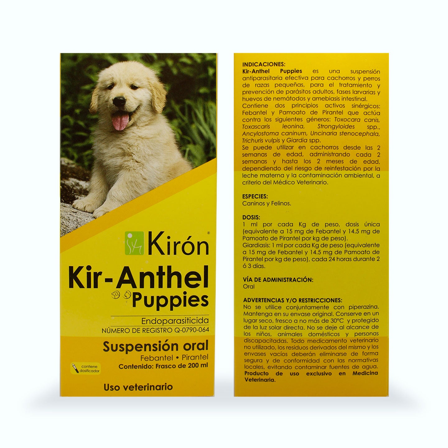 DESPARASITANTE INTERNO KIRANTHEL PUPPIES