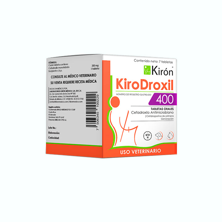 ANTIBIÓTICO KIRODROXIL CAJA 7 TABLETAS