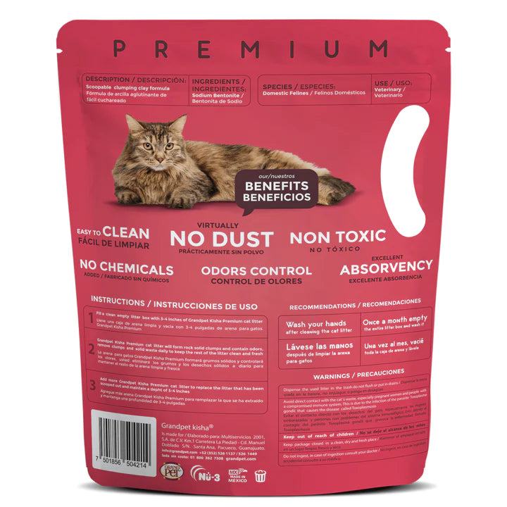 ARENA PARA GATO  KISHA PREMIUM