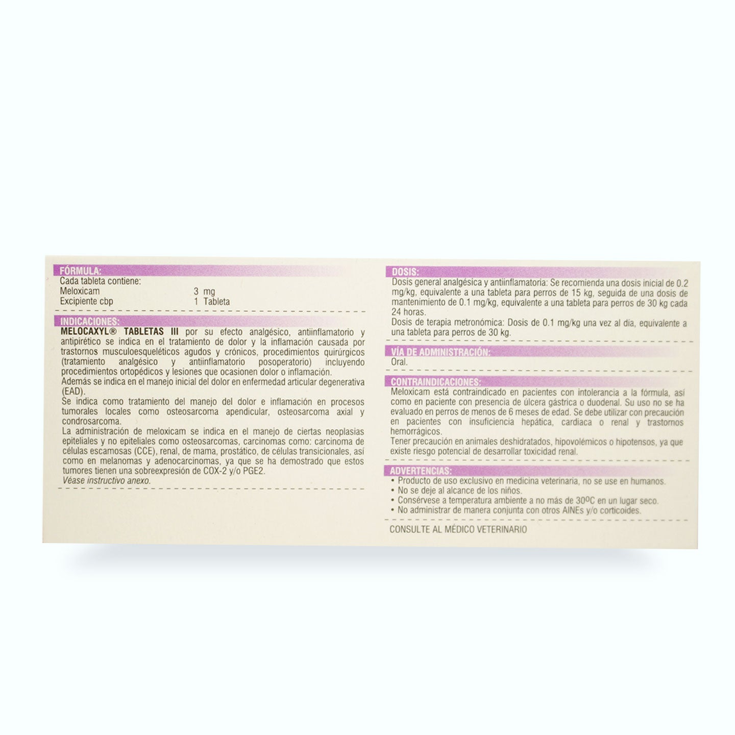 ANTIINFLAMATORIO MELOCAXYL CAJA 30 TAB.