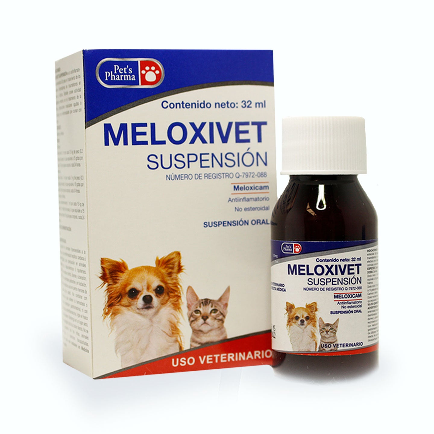 ANTIINFLAMATORIO NO ESTEROIDEO MELOXIVET SUSPENSIÓN