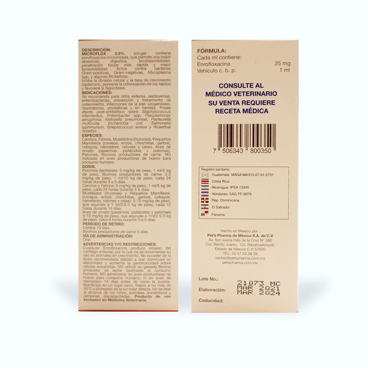 ANTIBIOTICO MICROFLOX 2.5% SOLUGEL 60 ML