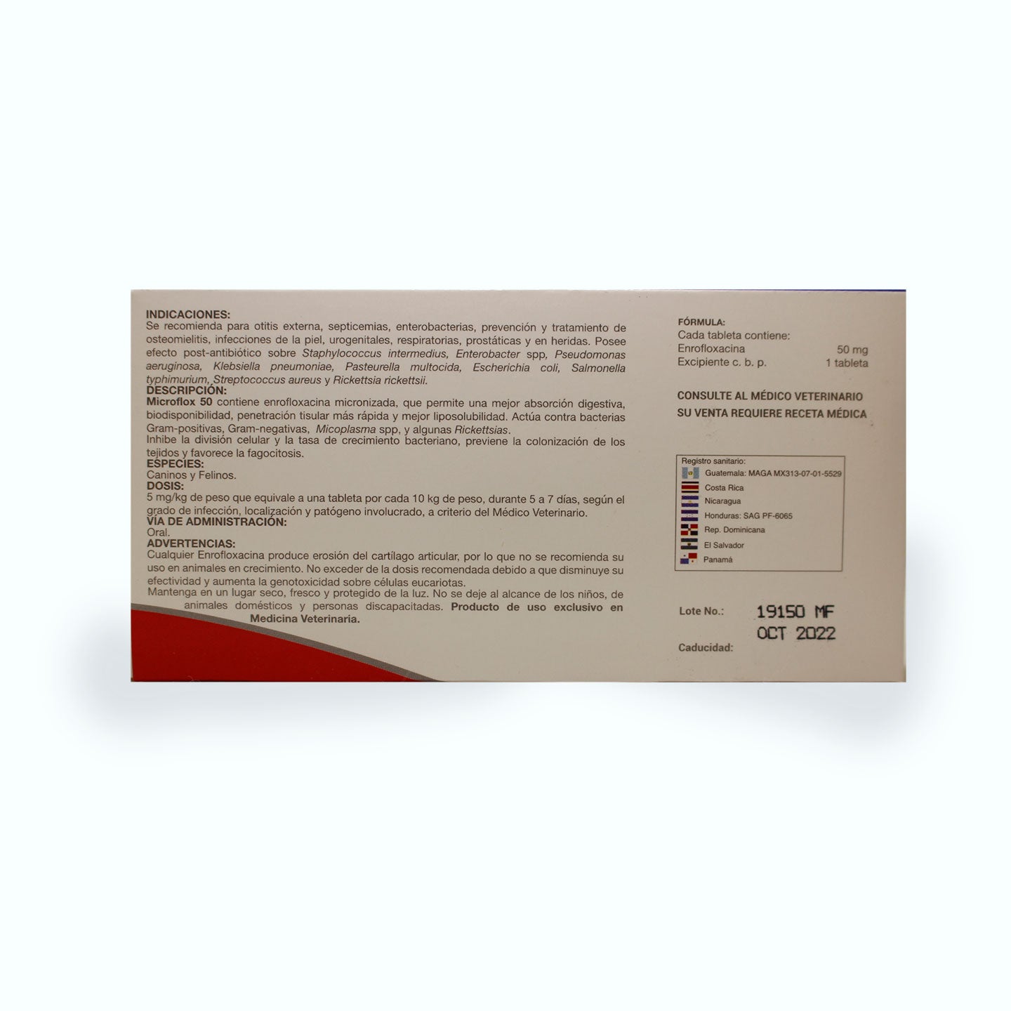 ANTIMICROBIANO MICROFLOX TABS