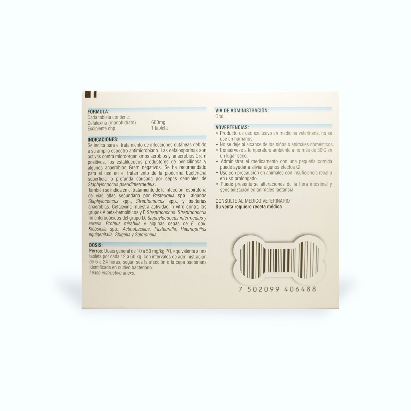 ANTIMICROBIANO NAXIFELAR VET CAJA 14 TAB.