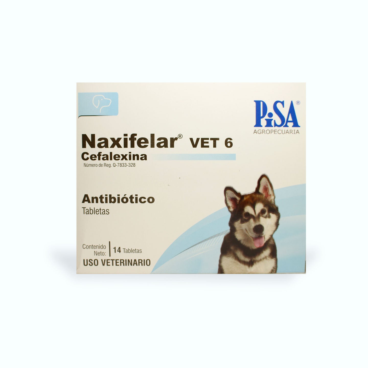 ANTIMICROBIANO NAXIFELAR VET CAJA 14 TAB.