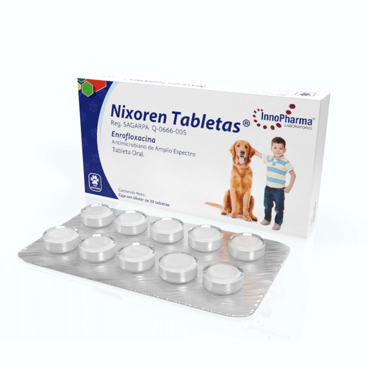ANTIBIÓTICO NIXOREN 20 TAB 50MG