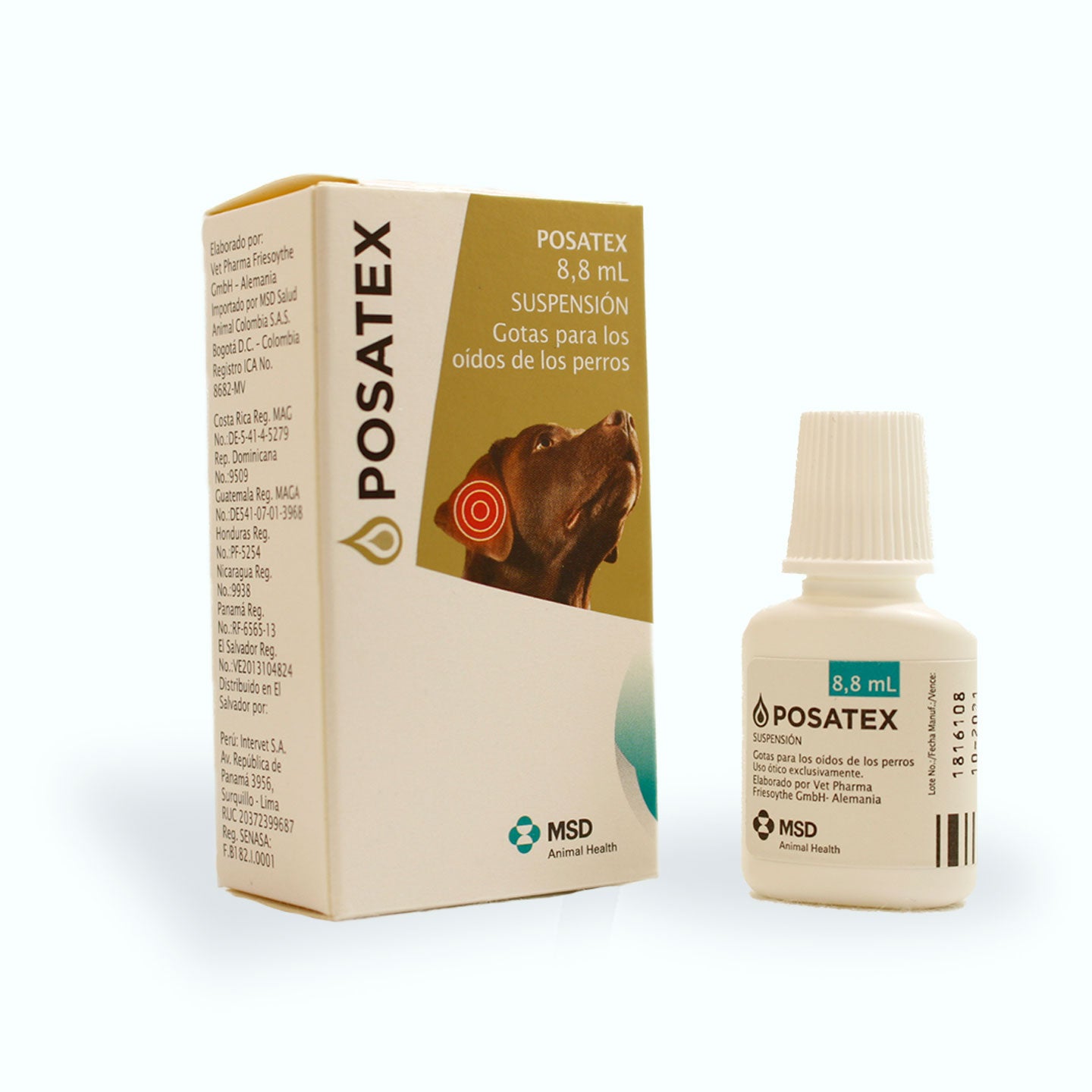 SUSPENSIÓN OTITIS POSATEX 8.8 ML