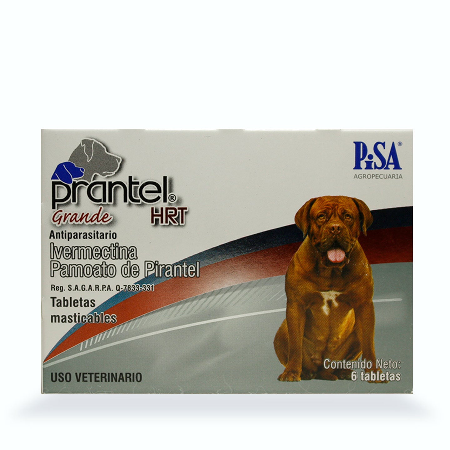 DESPARASITANTE INTERNO PRANTEL HRT C/ 6 VET