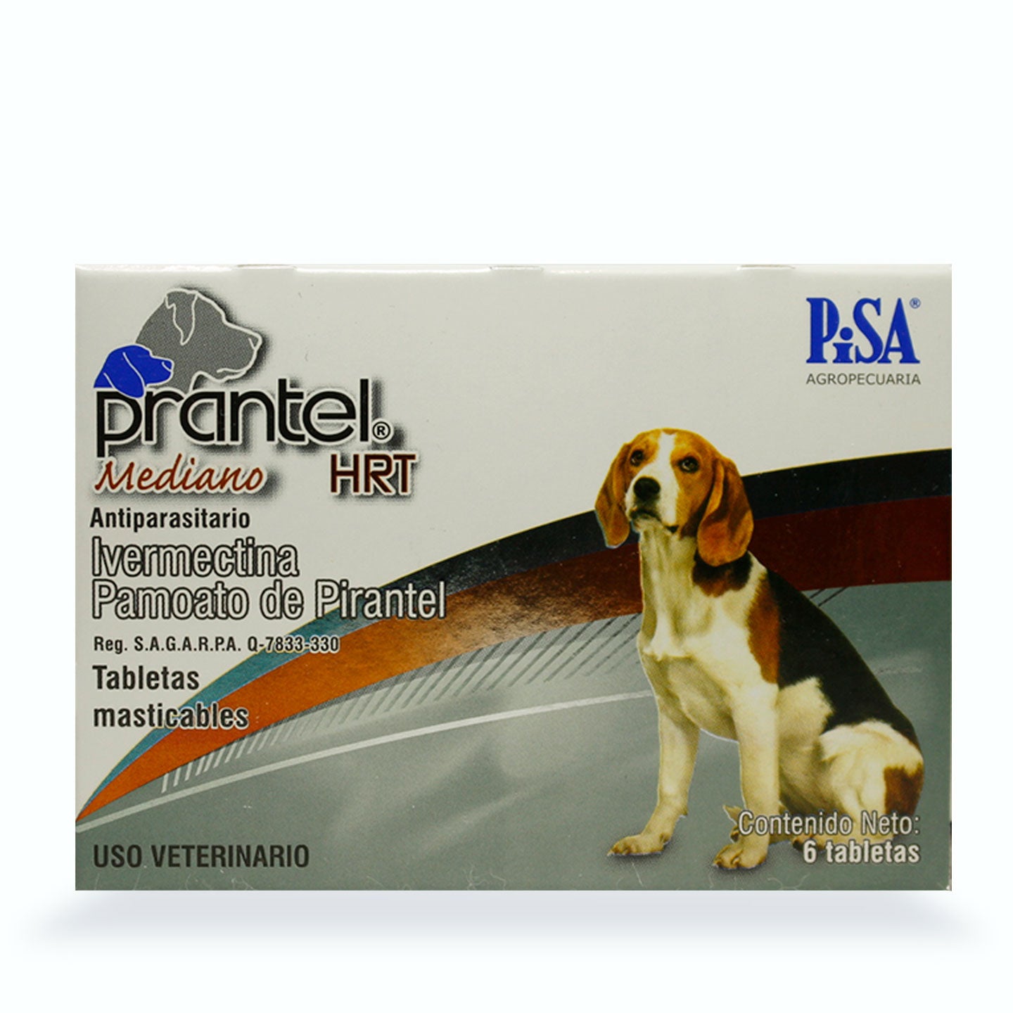 DESPARASITANTE INTERNO PRANTEL HRT C/ 6 VET