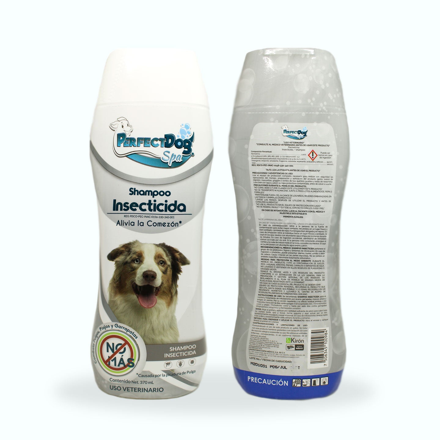 PERFECT DOG SHAMPOO INSECTICIDA 370 ML