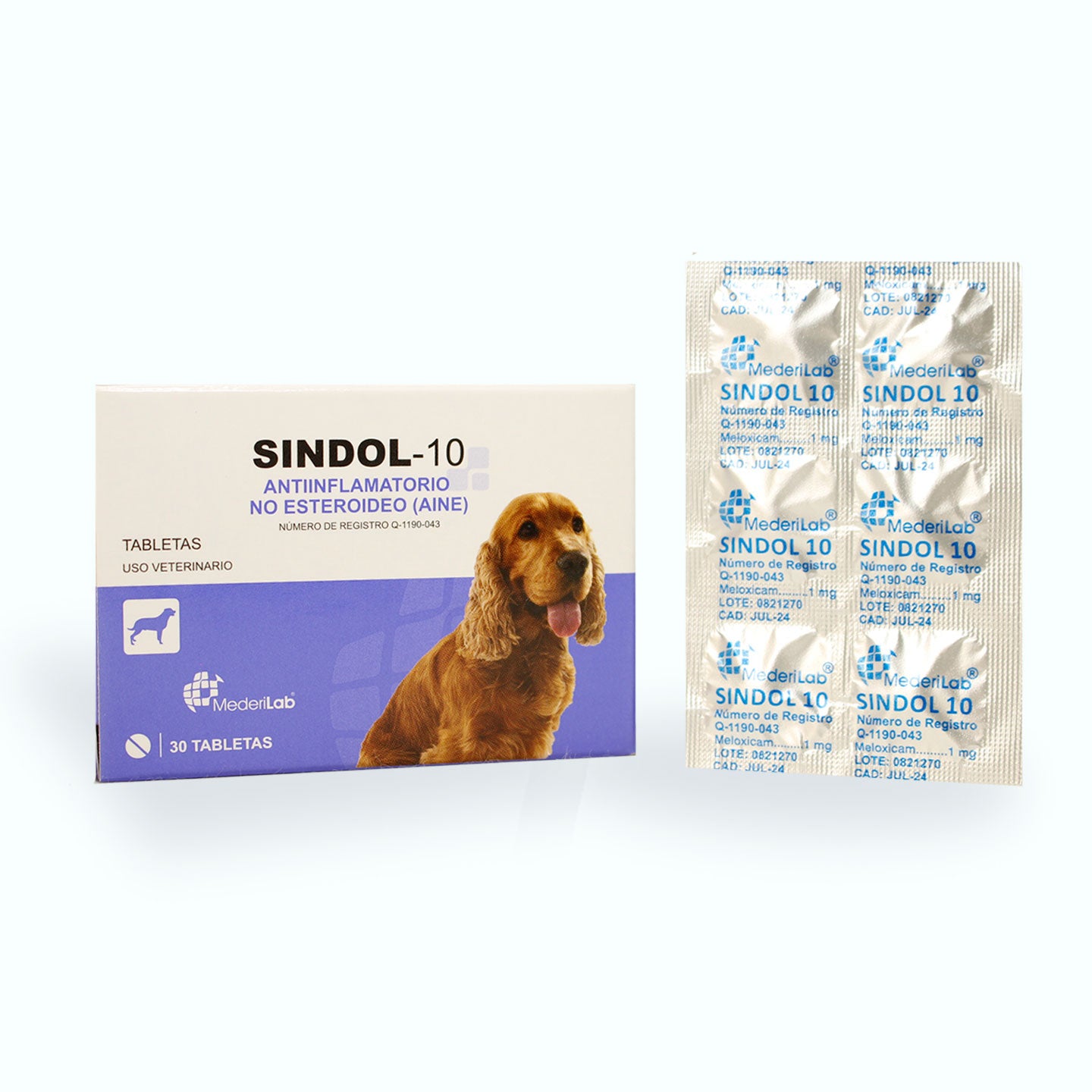 ANTIINFLAMATORIO Y ANALGÉSICO SINDOL CAJA 30 TABLETAS