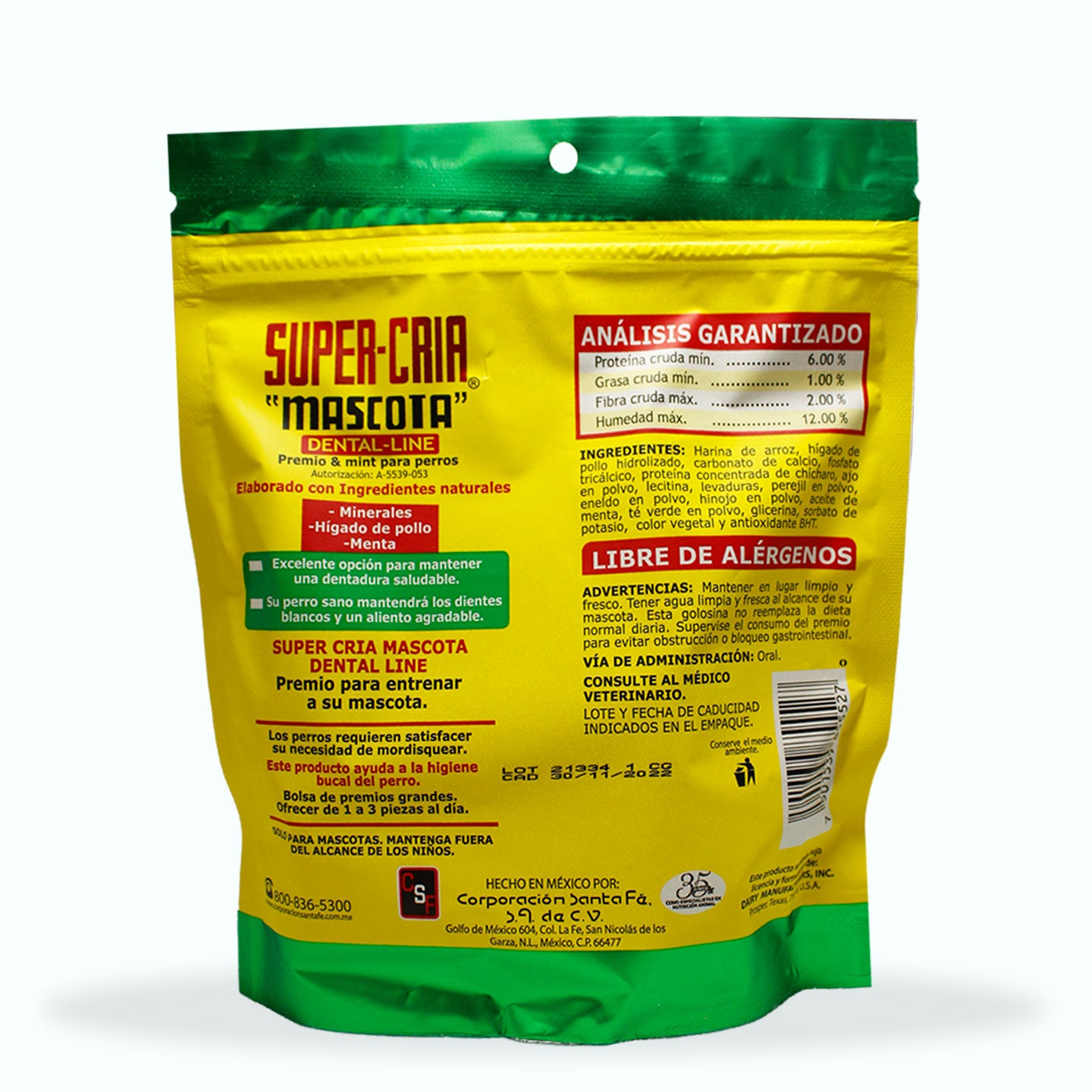 PREMIOS & MINT PARA PERROS