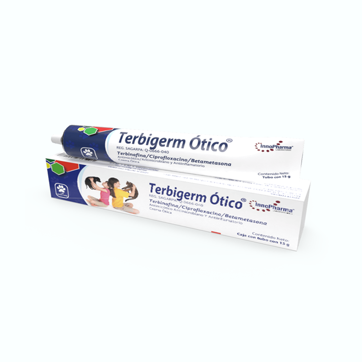 ÓTICO TERBIGERM 15 MG