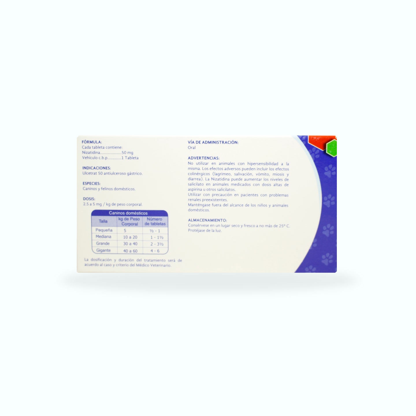 ANTIÁCIDO ULCETRAT CAJA 10 TAB.