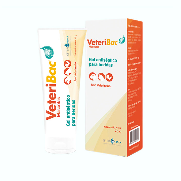 VETERIBAC MASCOTAS GEL ANTISEPTICO 75 gr