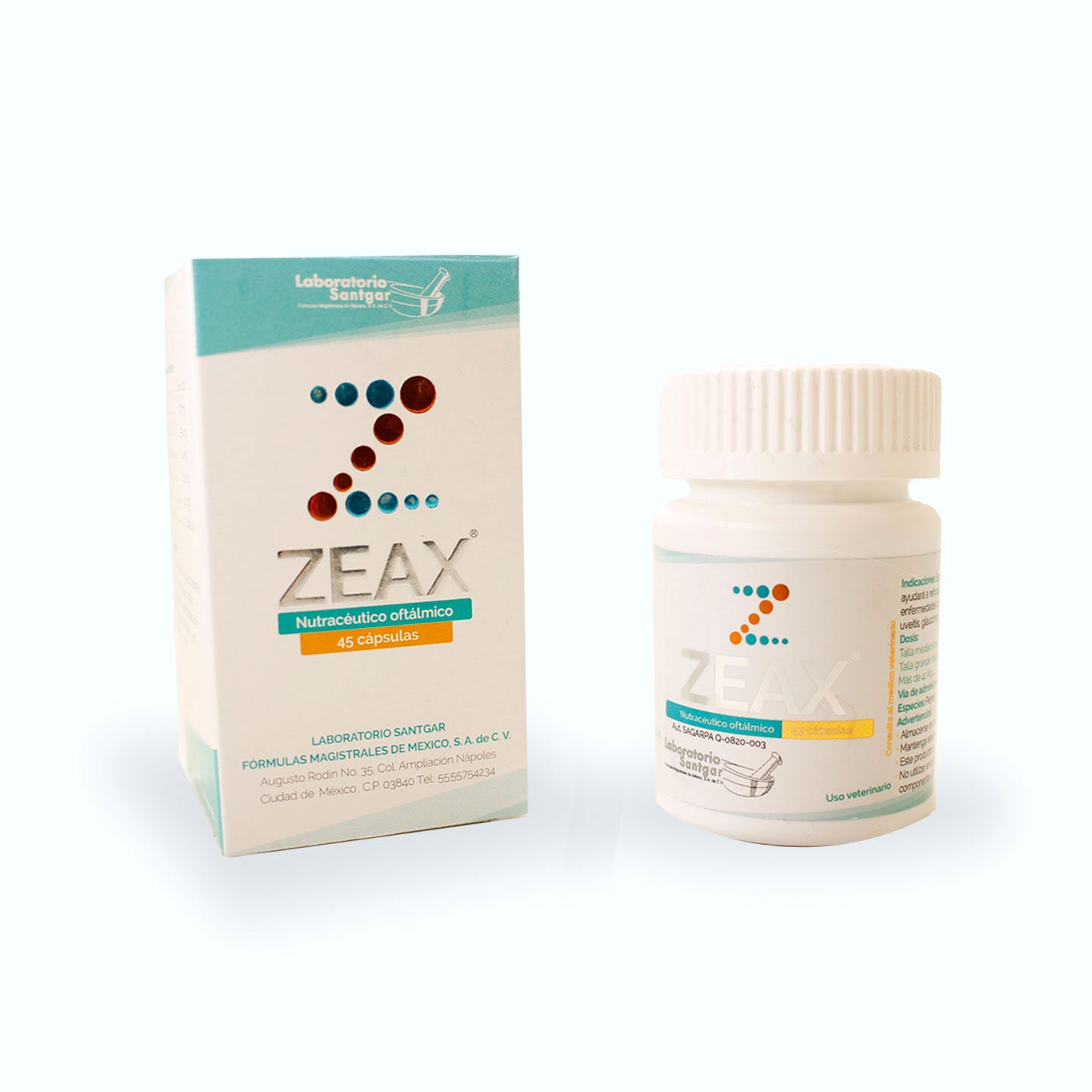 NUTRACÉUTICO OFTÁLMICO ZEAX CÁPSULAS