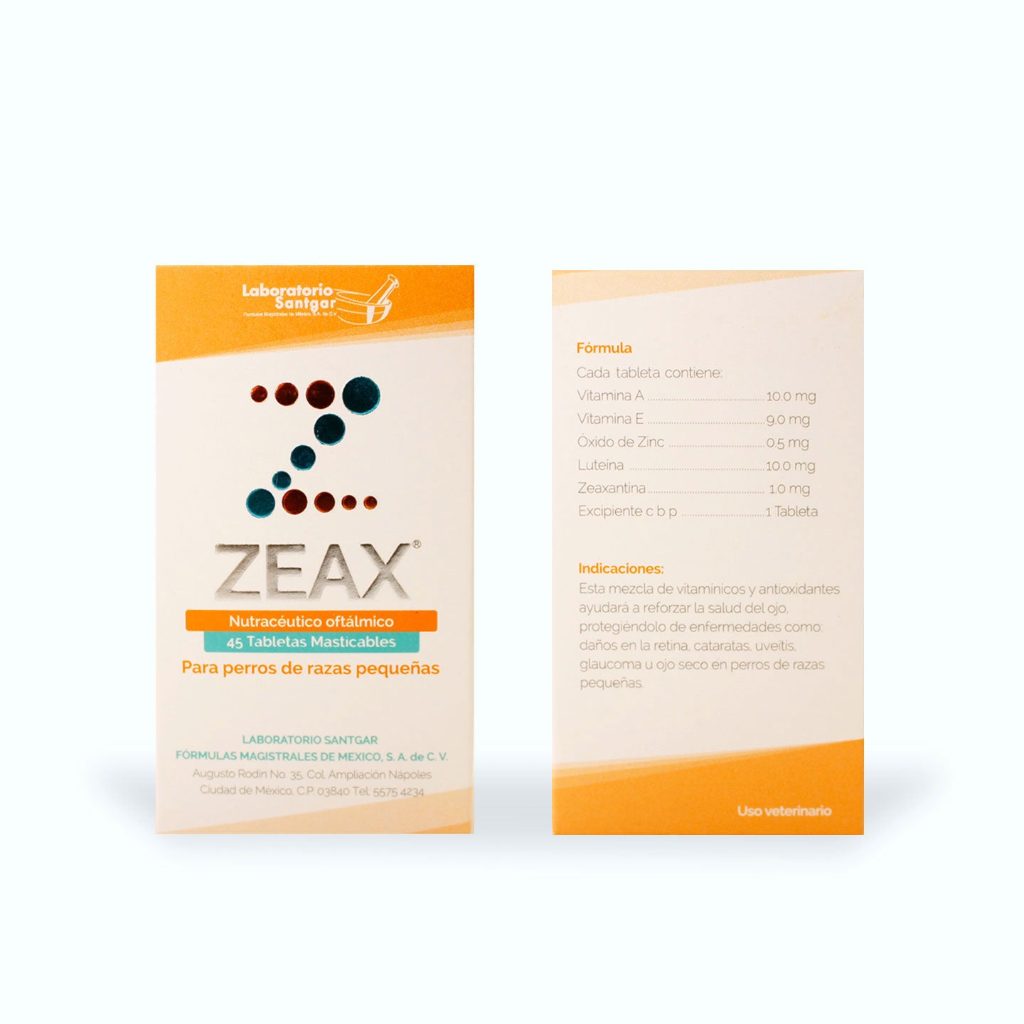 NUTRACÉUTICO OFTÁLMICO ZEAX CÁPSULAS