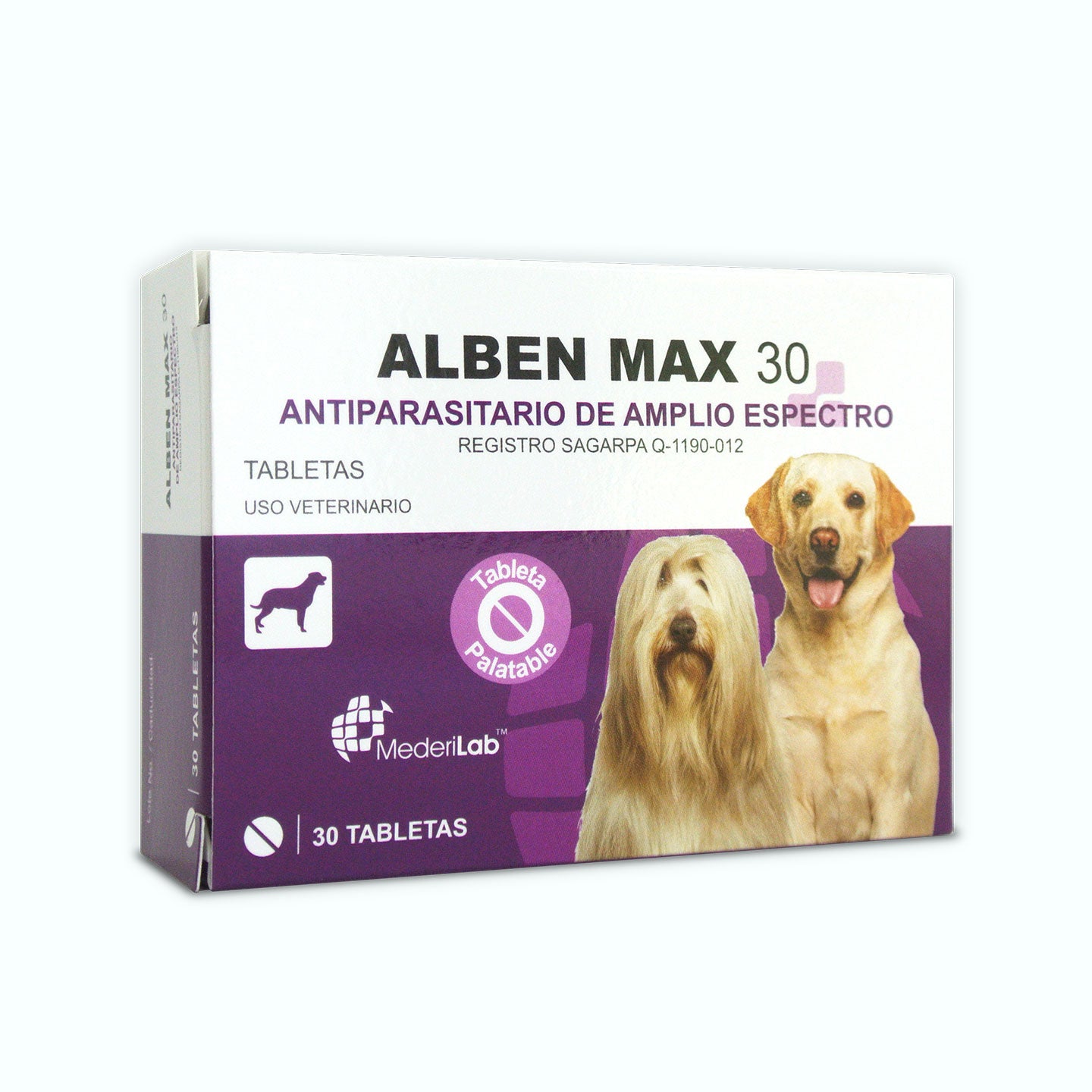 DESPARASITANTE INTERNO ALBEN MAX 30 TABLETAS