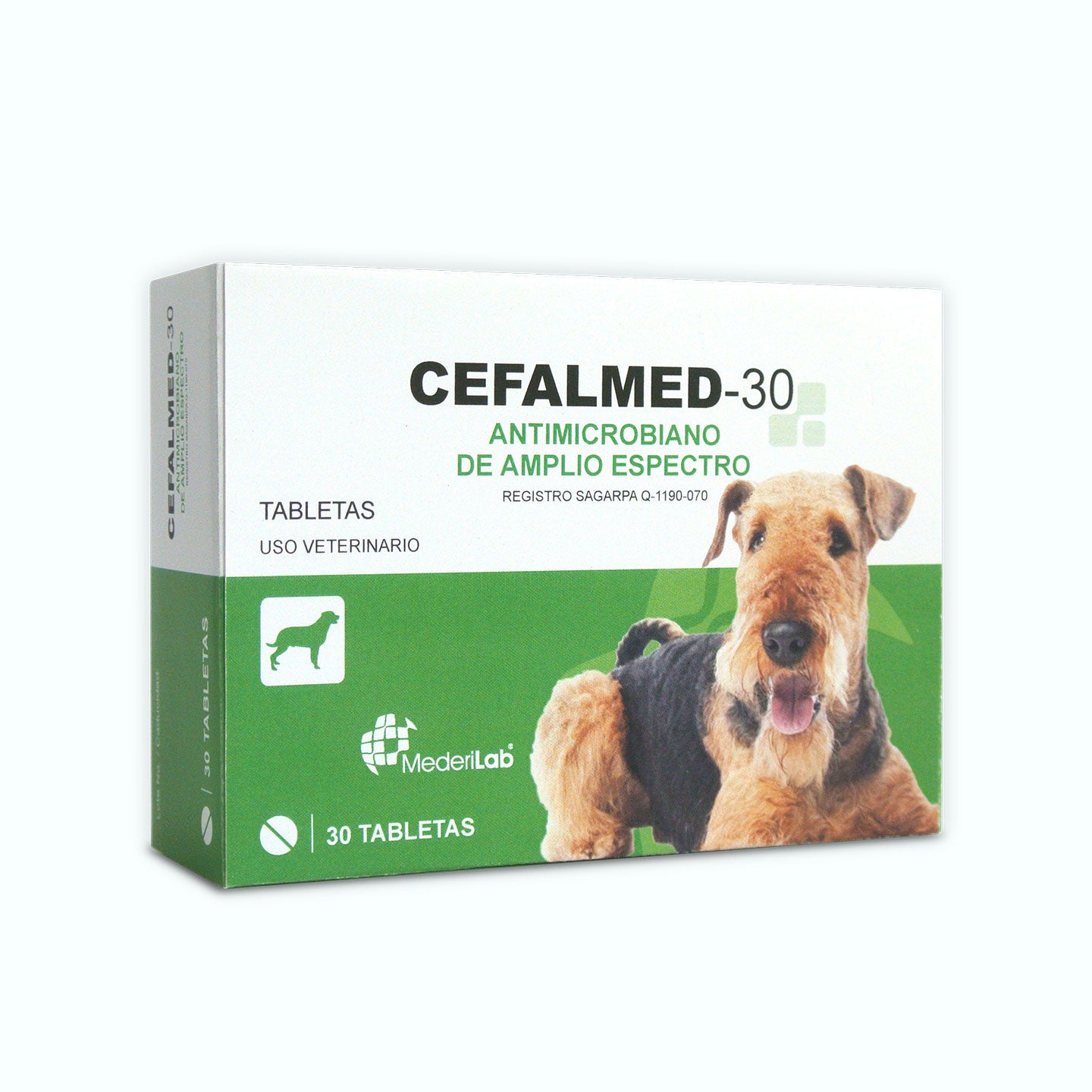 ANTIMICROBIANO CEFALMED CAJA 30 TABLETAS