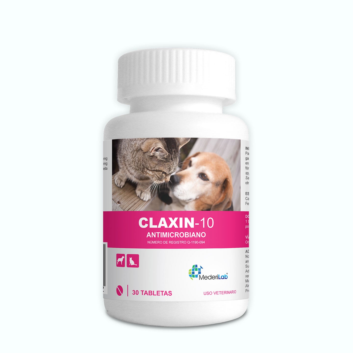 ANTIMICROBIANO CLAXIN CAJA 30 TABLETAS