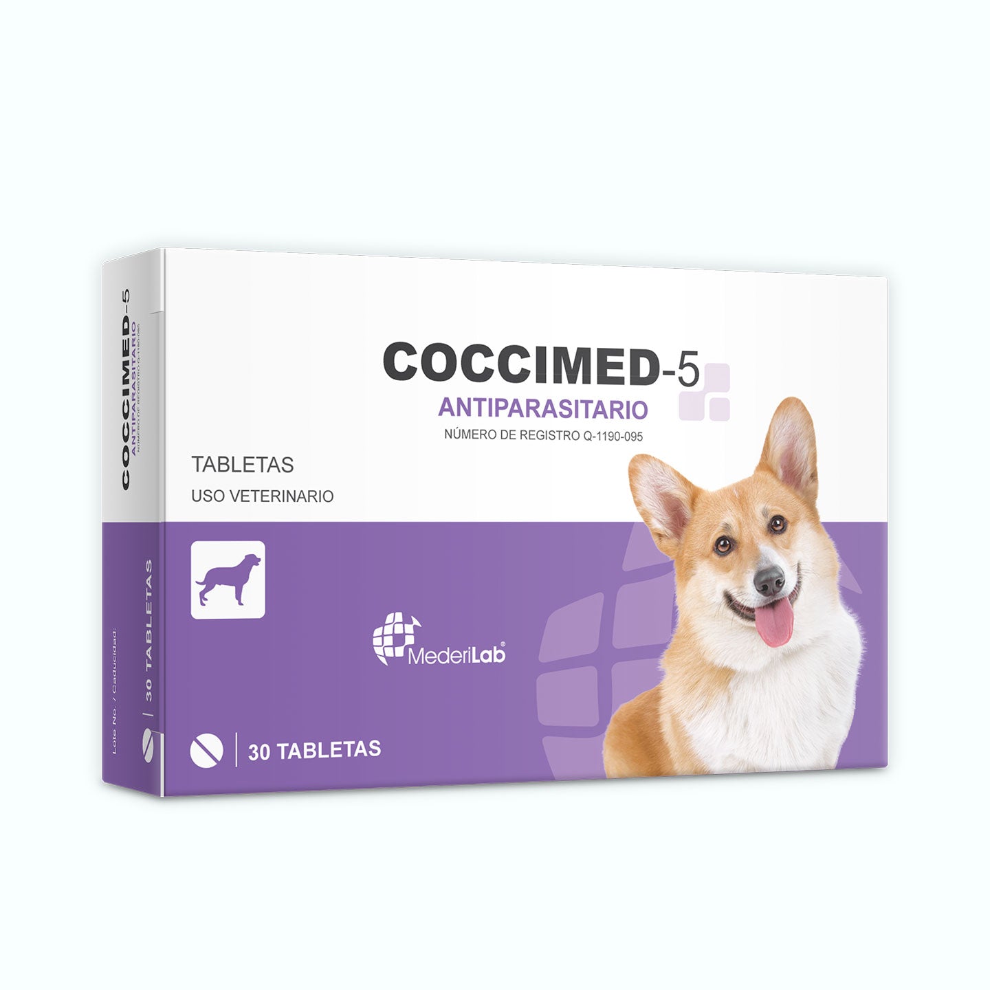 DESPARASITANTE INTERNO COCCIMED CAJA 30 TABLETAS