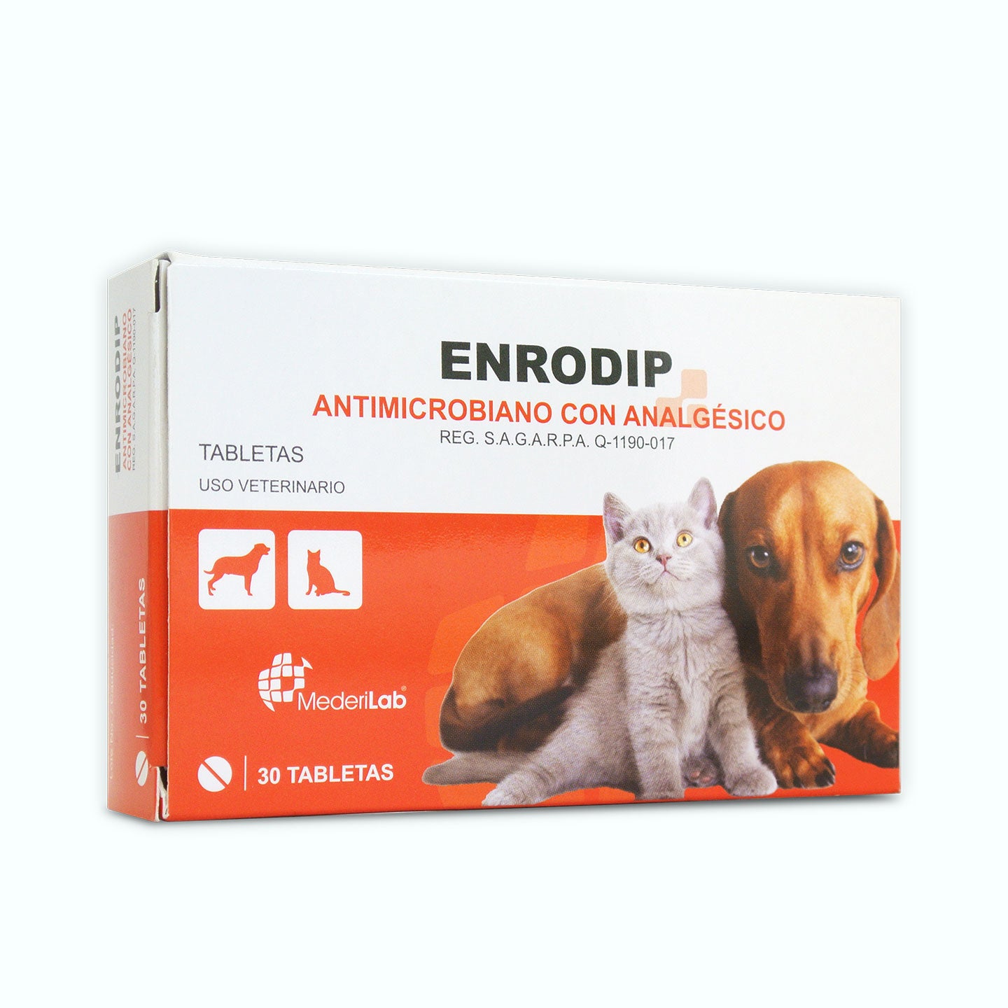 ANTIMICROBIANO ENRODIP 30 TABLETAS