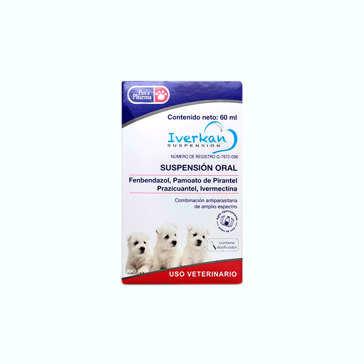DESPARASITANTE INTERNO IVERKAN SUSPENSIÓN