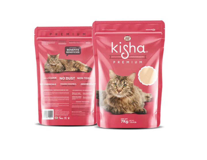 ARENA PARA GATO  KISHA PREMIUM