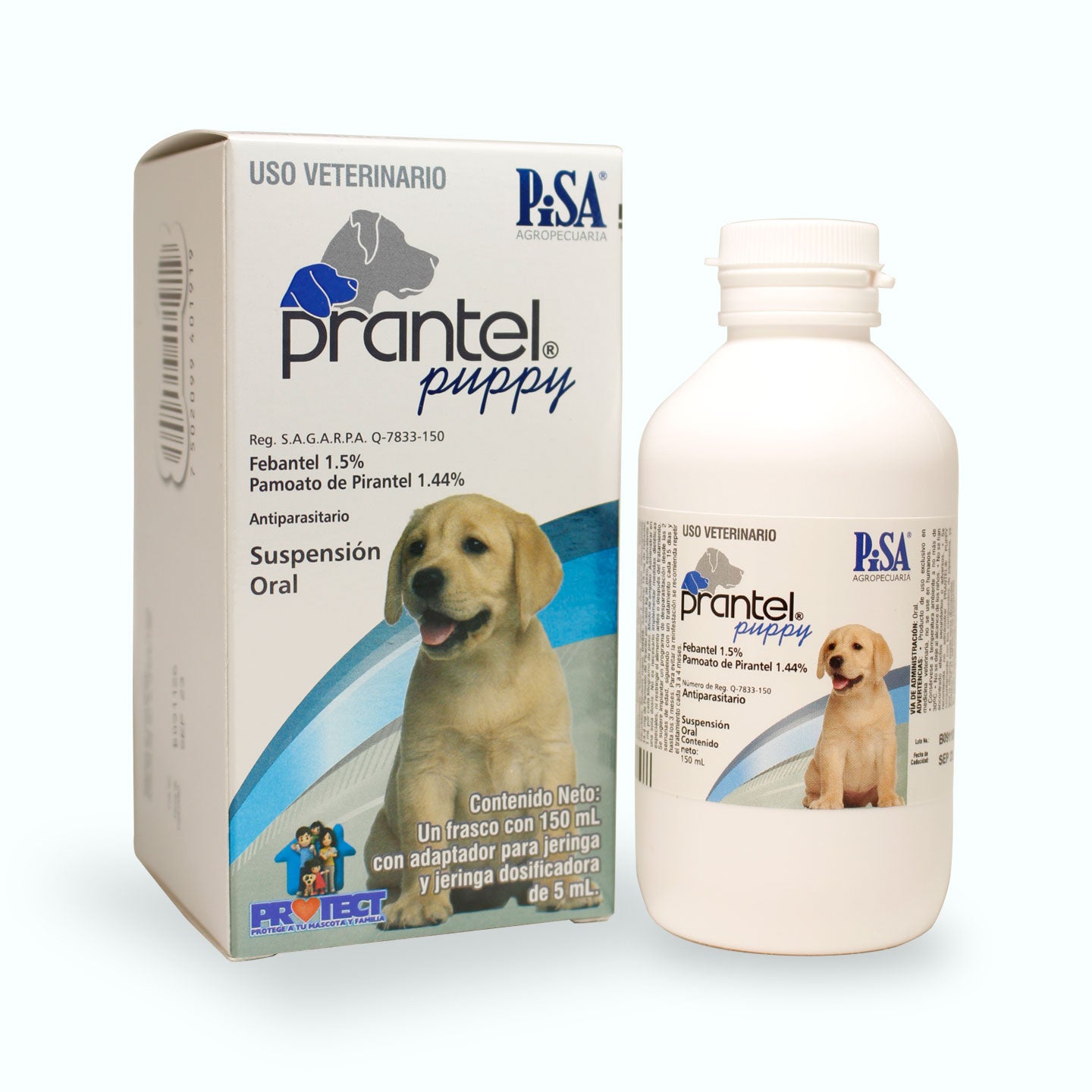 DESPARASITANTE INTERNO PRANTEL PUPPY SUSPENSIÓN ORAL