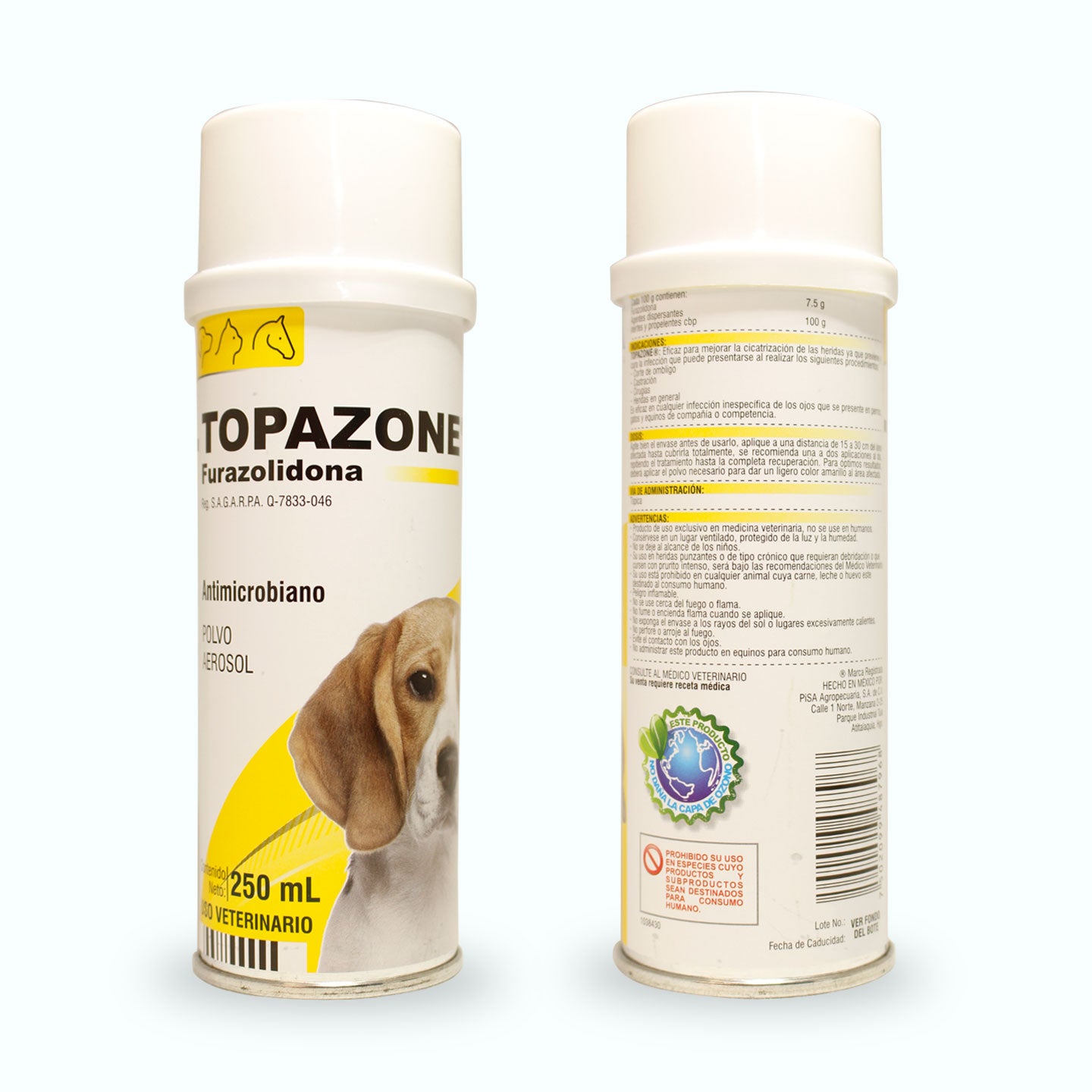 ANTIMICROBIANO TOPAZONE 250 ML SPRAY